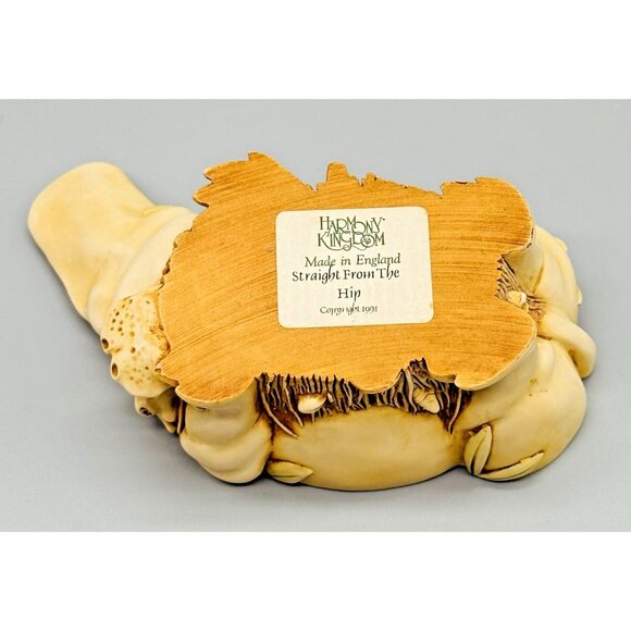Harmony Kingdom Straight From The Hip Large Hippo Trinket Box Figurine 5 inch - Picture 13 of 15
